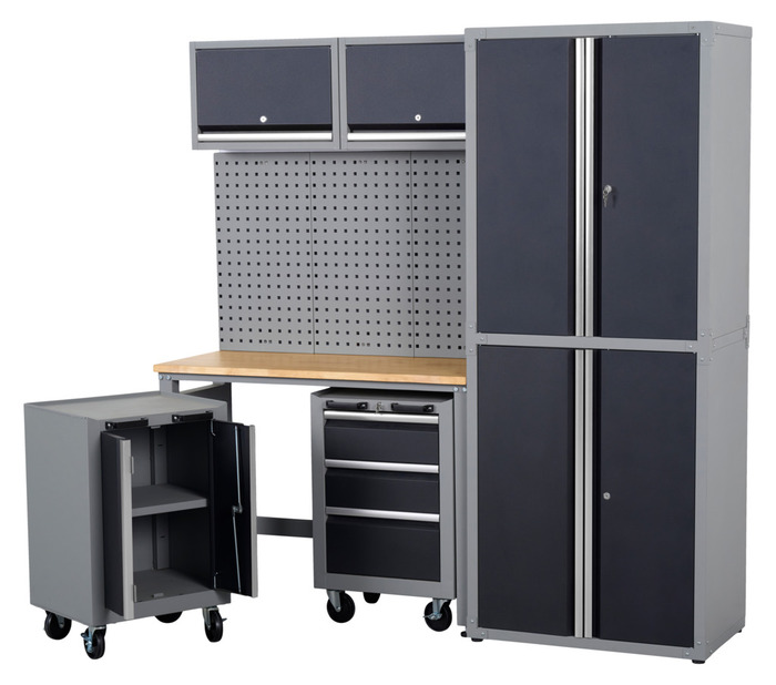 Garageopbevaring 1900 x 1860 x 460 mm - Probuilder
